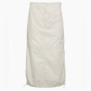 Aritzia Cream Maxi Skirt